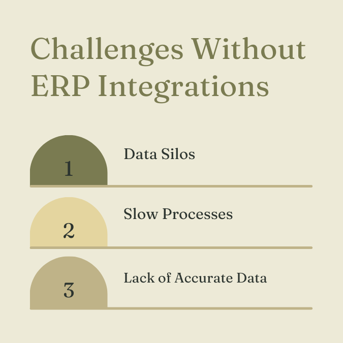 Challenges Faced by Companies in the Absence of ERP Integrations