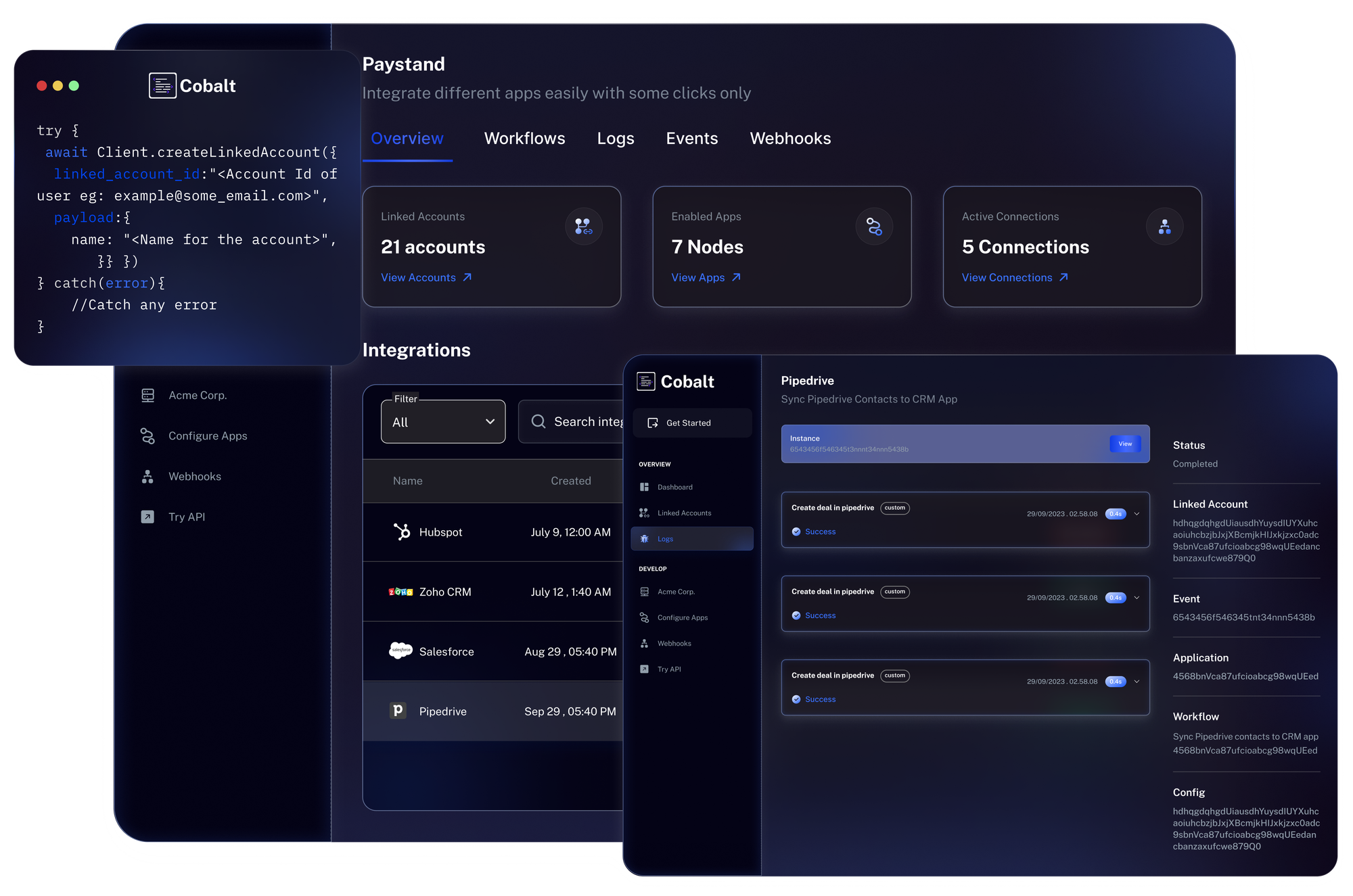 Top Embedded iPaaS- Cobalt